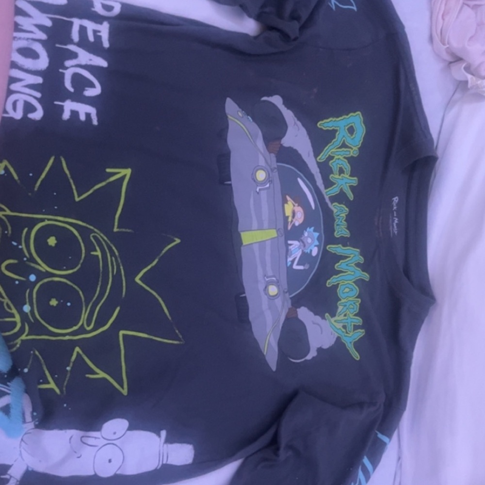 long sleeve rick & morty shirt